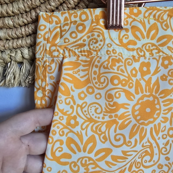 RIPSKIRT Hawaii New Wrap Skirt Length 2 Little Leg Tuscan Sunflower Size Large - Picture 3 of 8